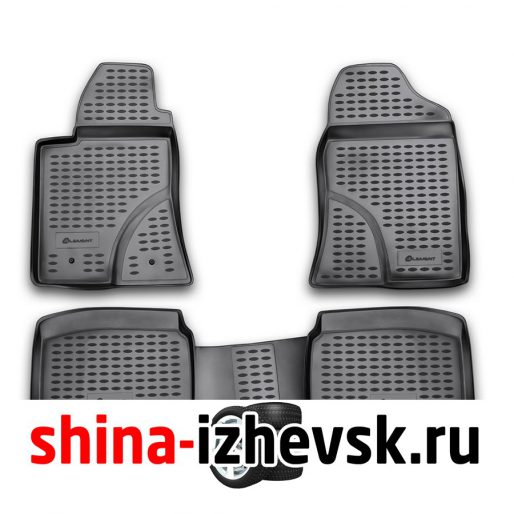 Коврик Autofamily коврик в салон полиуретановый серый для TOYOTA Avensis Т250 2003-2009 в Ижевске